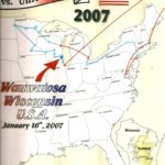American Tour_2007_Map