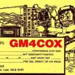 GM4COX QSL Card